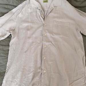 IZOD Silk Camp Collar Short Sleeve Button-Down Shirt